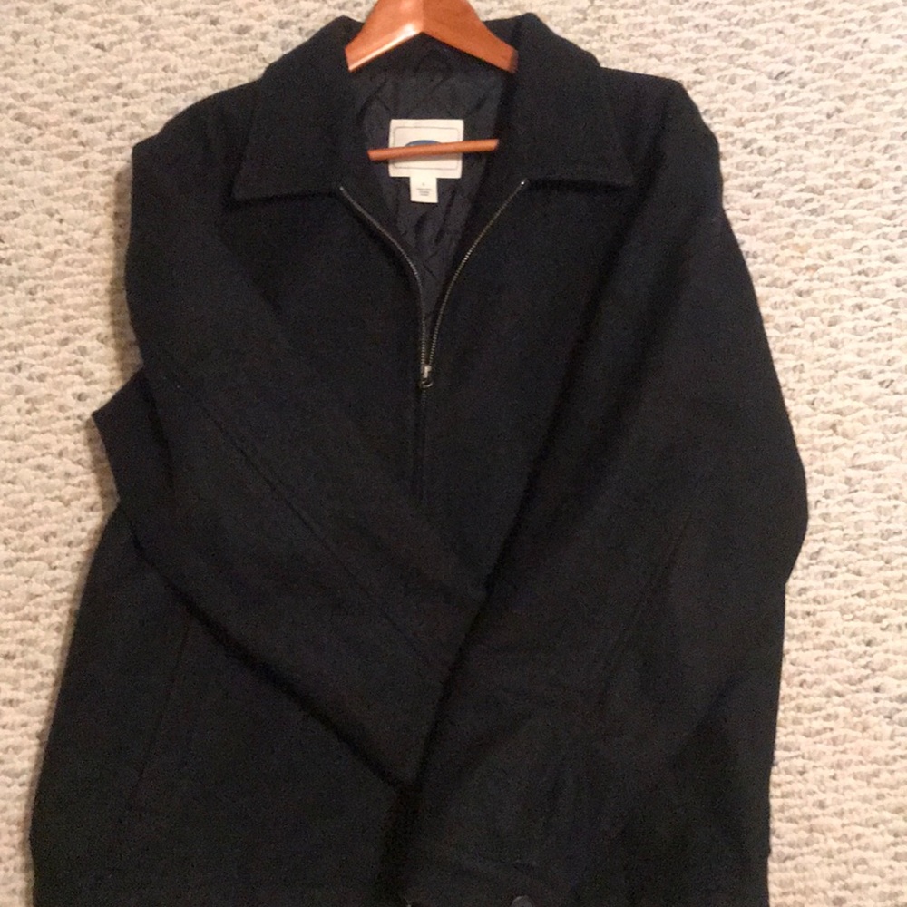 Wool travel jacket